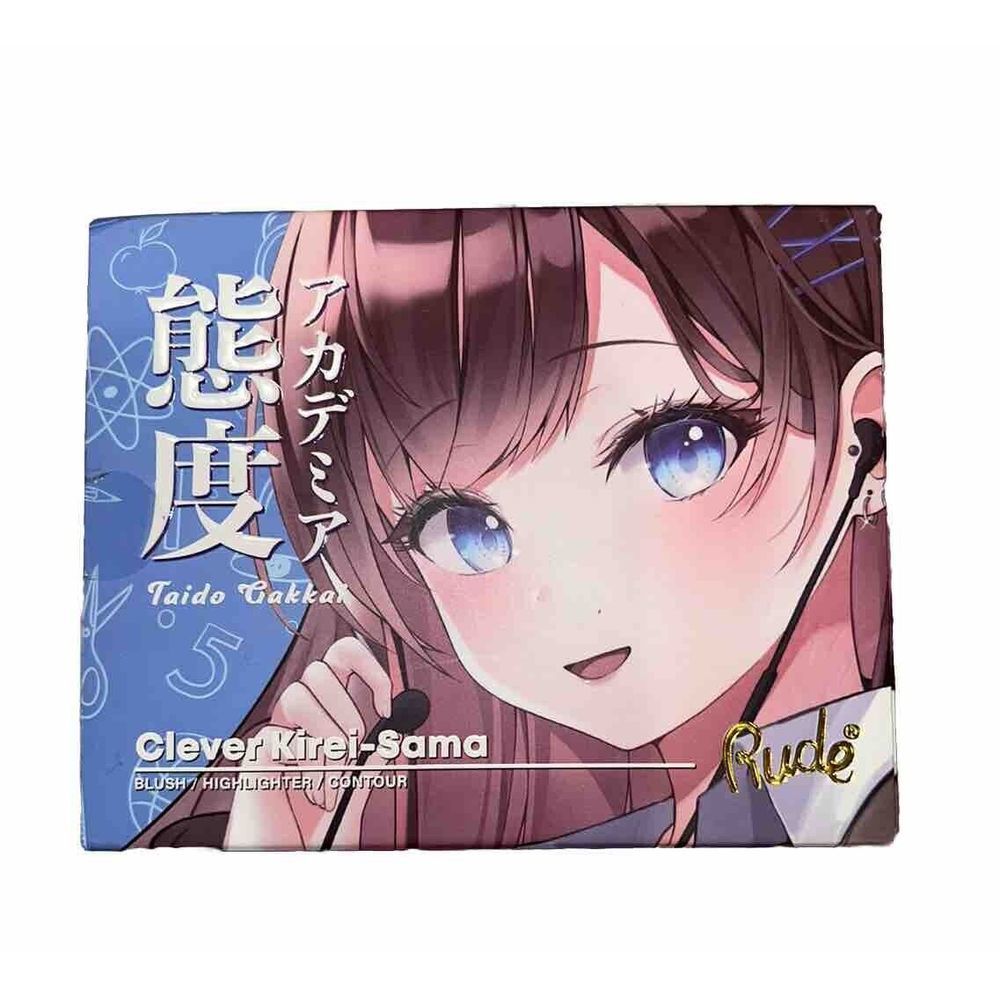 Rude Cosmetics Taido Gakkai Clever Kirei-Sama Blush Highlighter Contour Palette